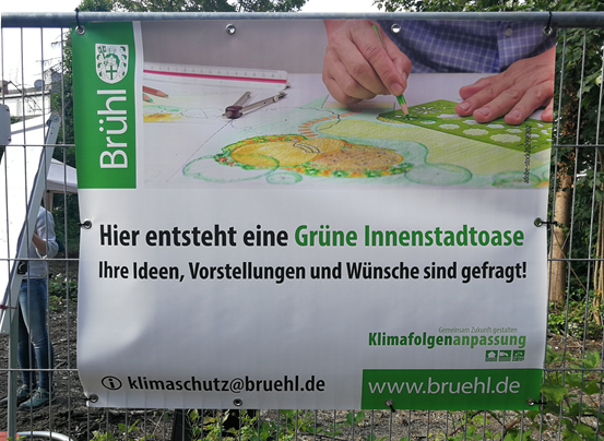 Plakat zur Projektbewerbung