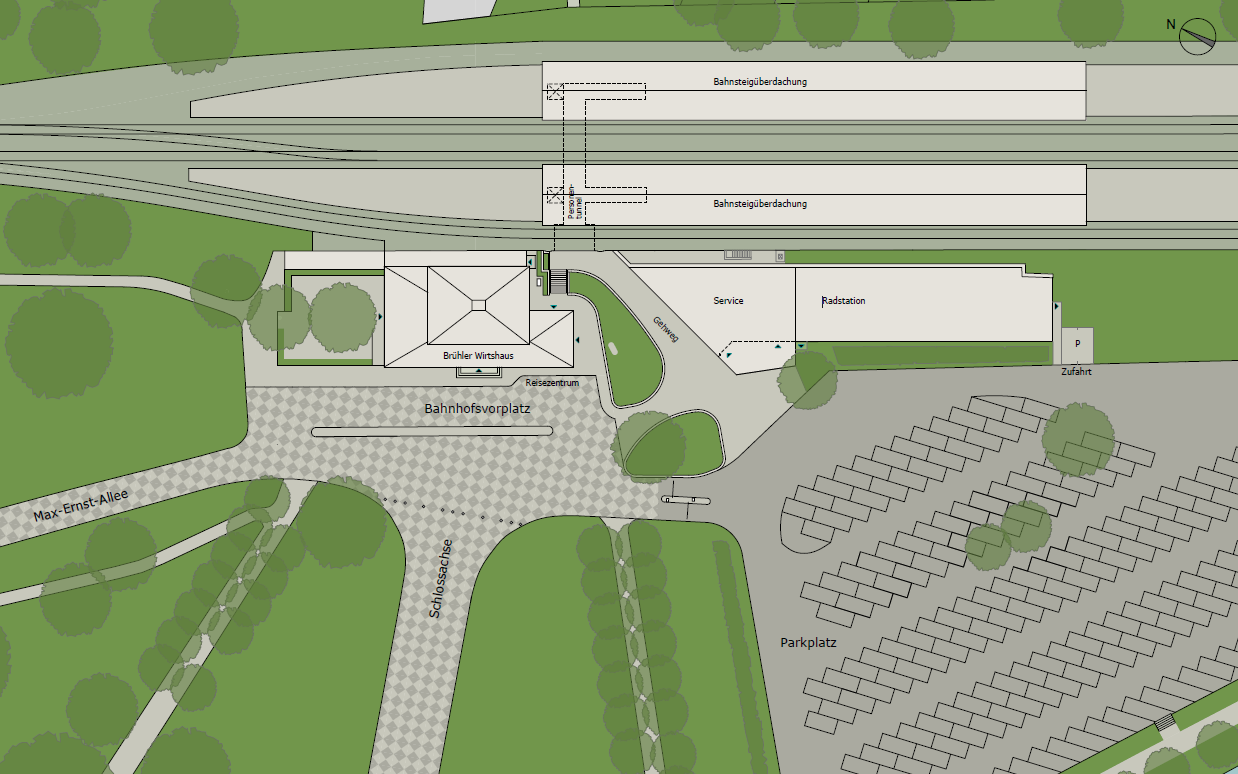 Gestaltungsplan Bahnhofsumfeld 2024